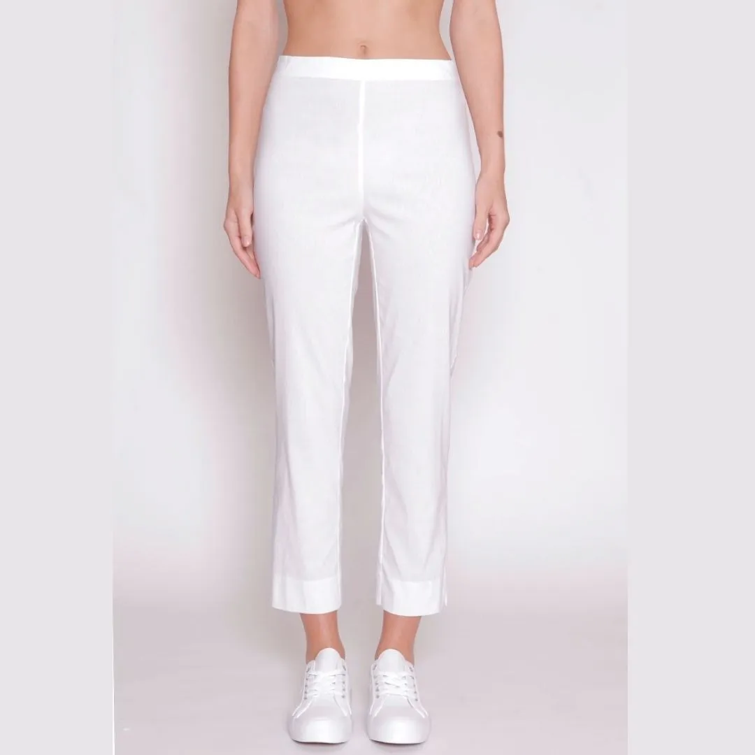 3/4 Villa Pant | White