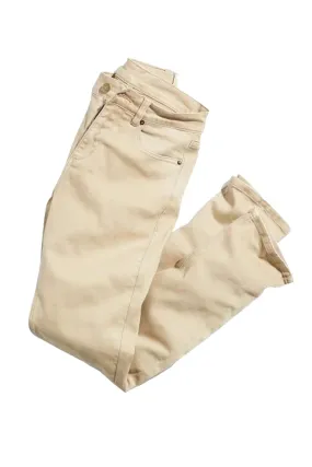 5 PKT TWILL PANT ATHLETIC FIT - KHAKI