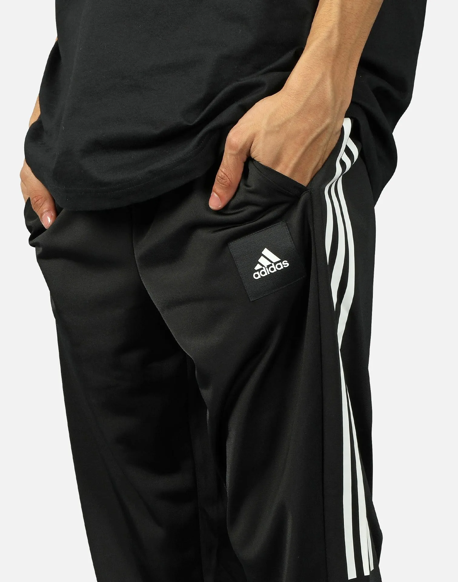 Adidas ESSENTIALS 3-STRIPES TAPERED TRICOT PANTS