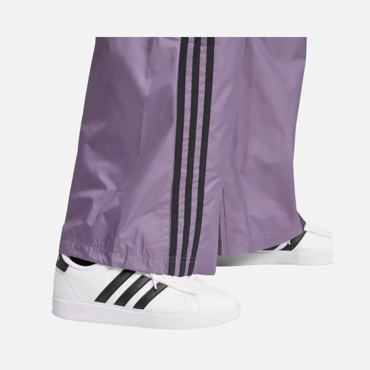 Adidas Future Icons 3 Stripes Woven Women's Pant -Shadow Violet