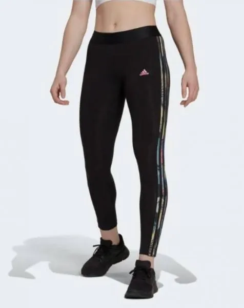 adidas - Women - Essentials Legging - Black/Bliss Pink