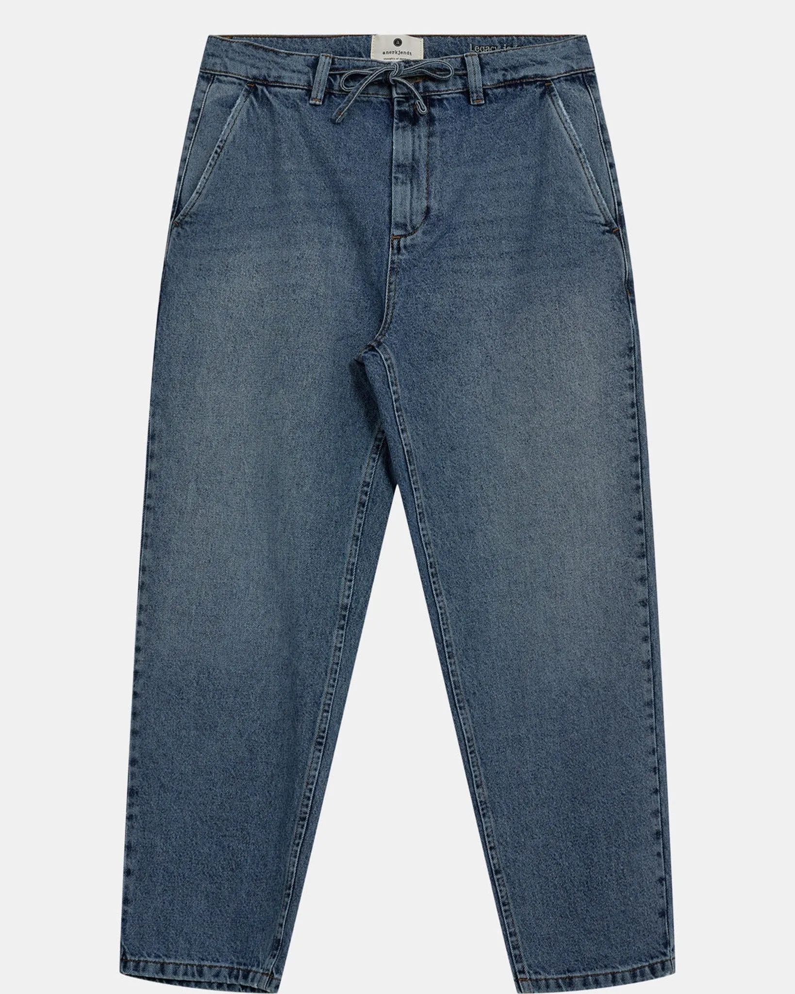 AKJANIC DENIM PANTS - Light Blue Denim