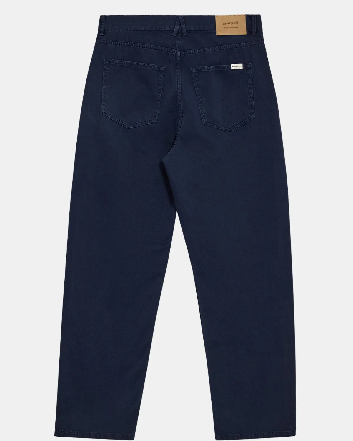 AKJANIC GARMENT DYED PANTS - Sky Captain