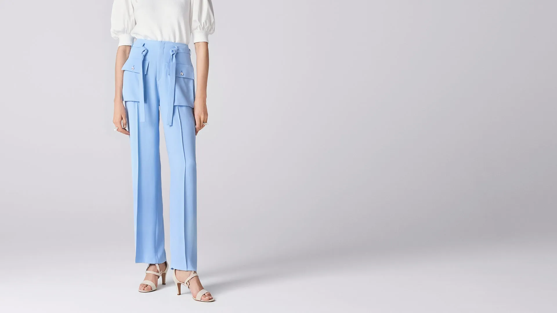 Ash Blue Water Stone Pant