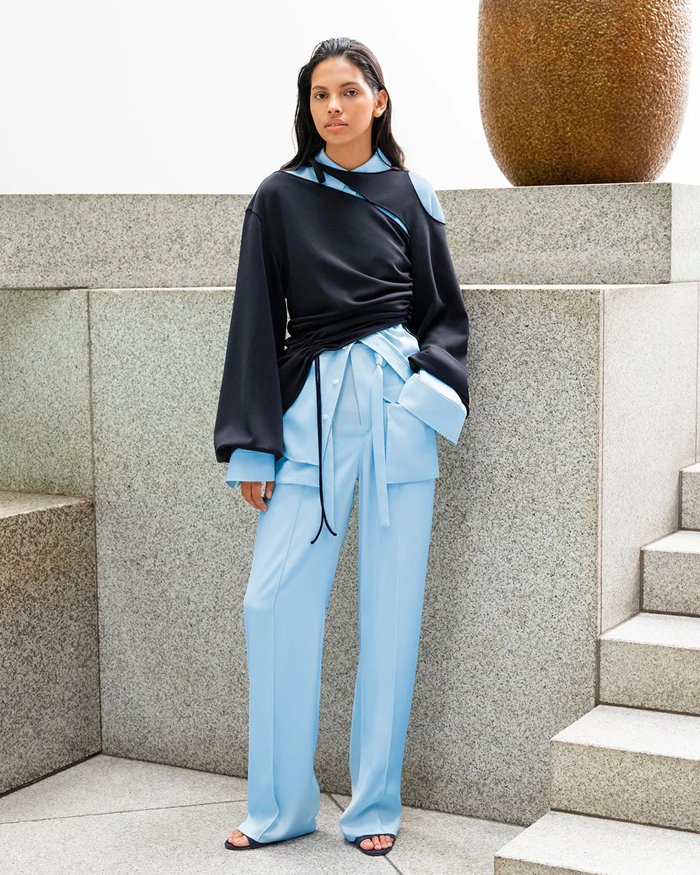 Ash Blue Water Stone Pant