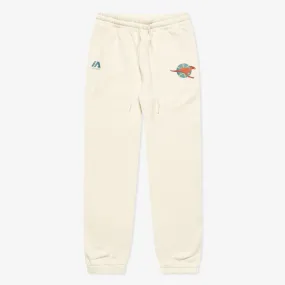 Australian Boomers Logo Fleece Pants - Ecru