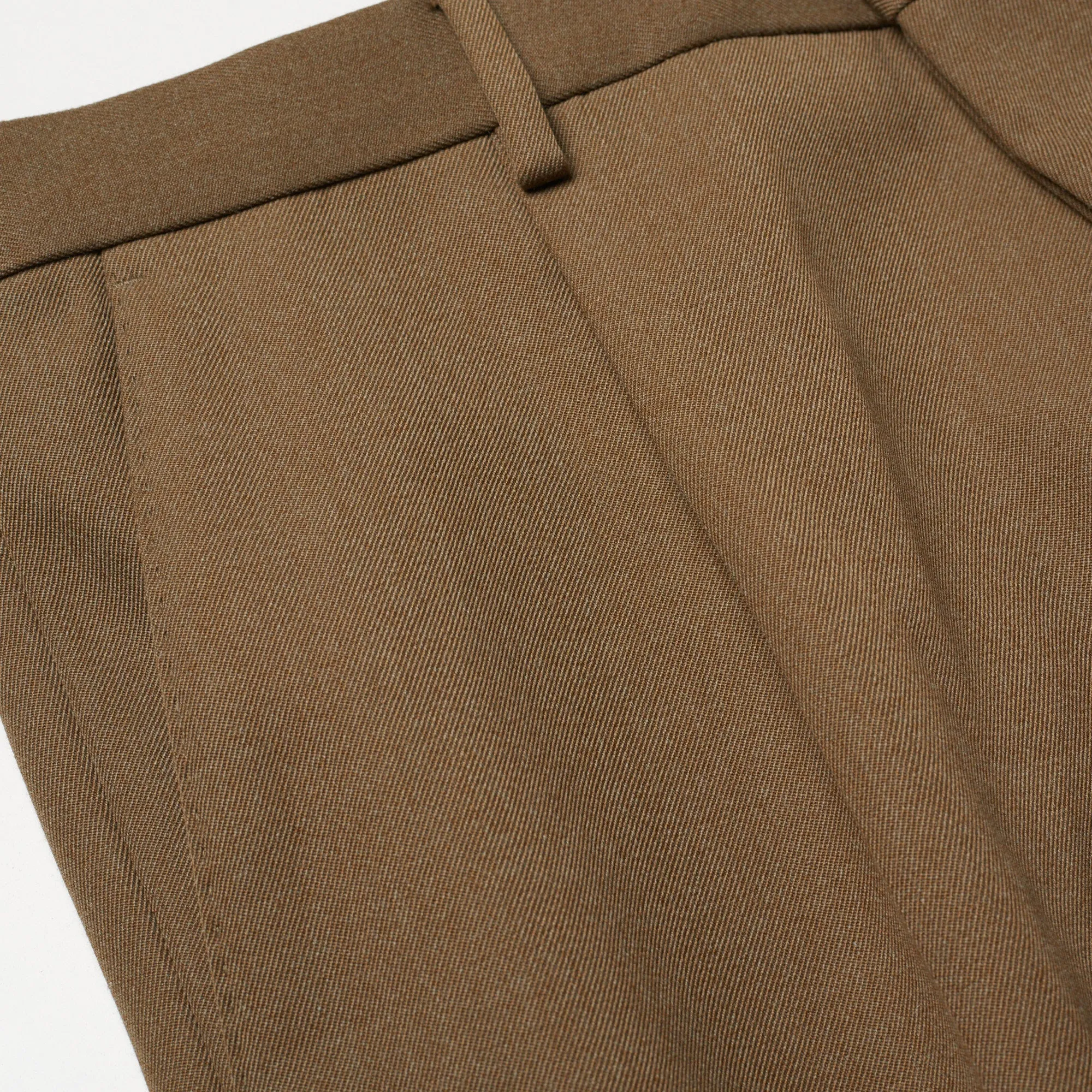 BERLUTI Paris Brown Twill Virgin Wool Blend Slim Fit Chino Pants EU 50 NEW US 34