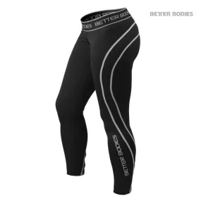 Better Bodies Athlete Tights - Black-Grey