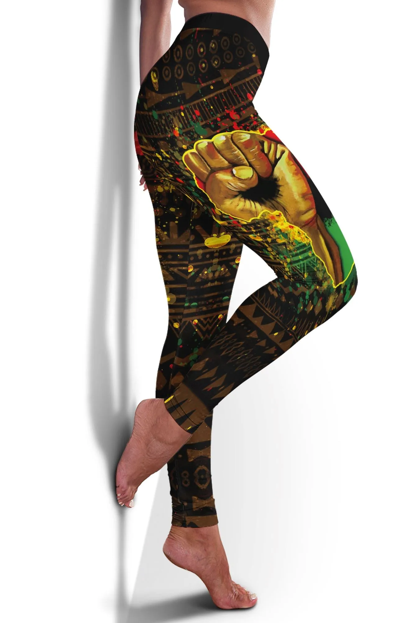 Black Power Leggings