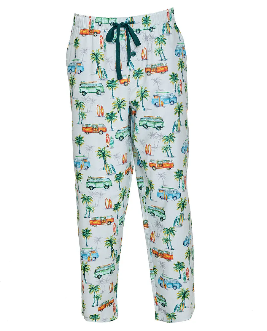 Bodhi Campervan Print Pyjama Bottoms