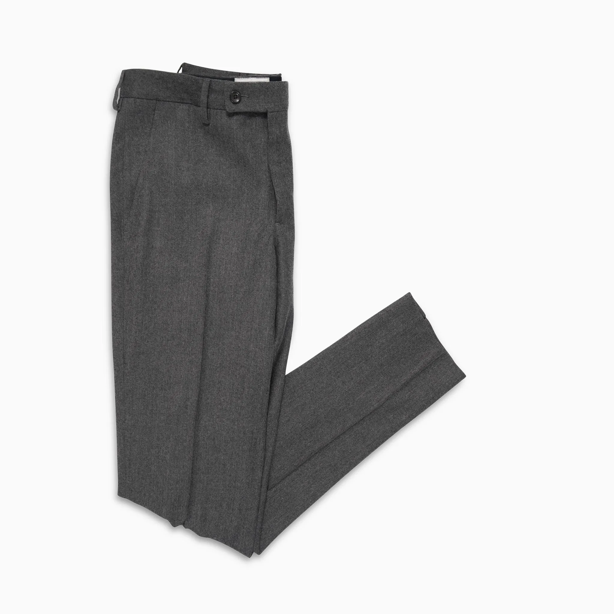 Boris Chino Pants Wool Cashmere (grey melange)