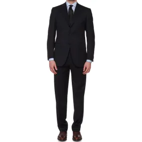 BRIONI "CHIGI" Handmade Black Wool Luxury Suit EU 60 NEW US 50