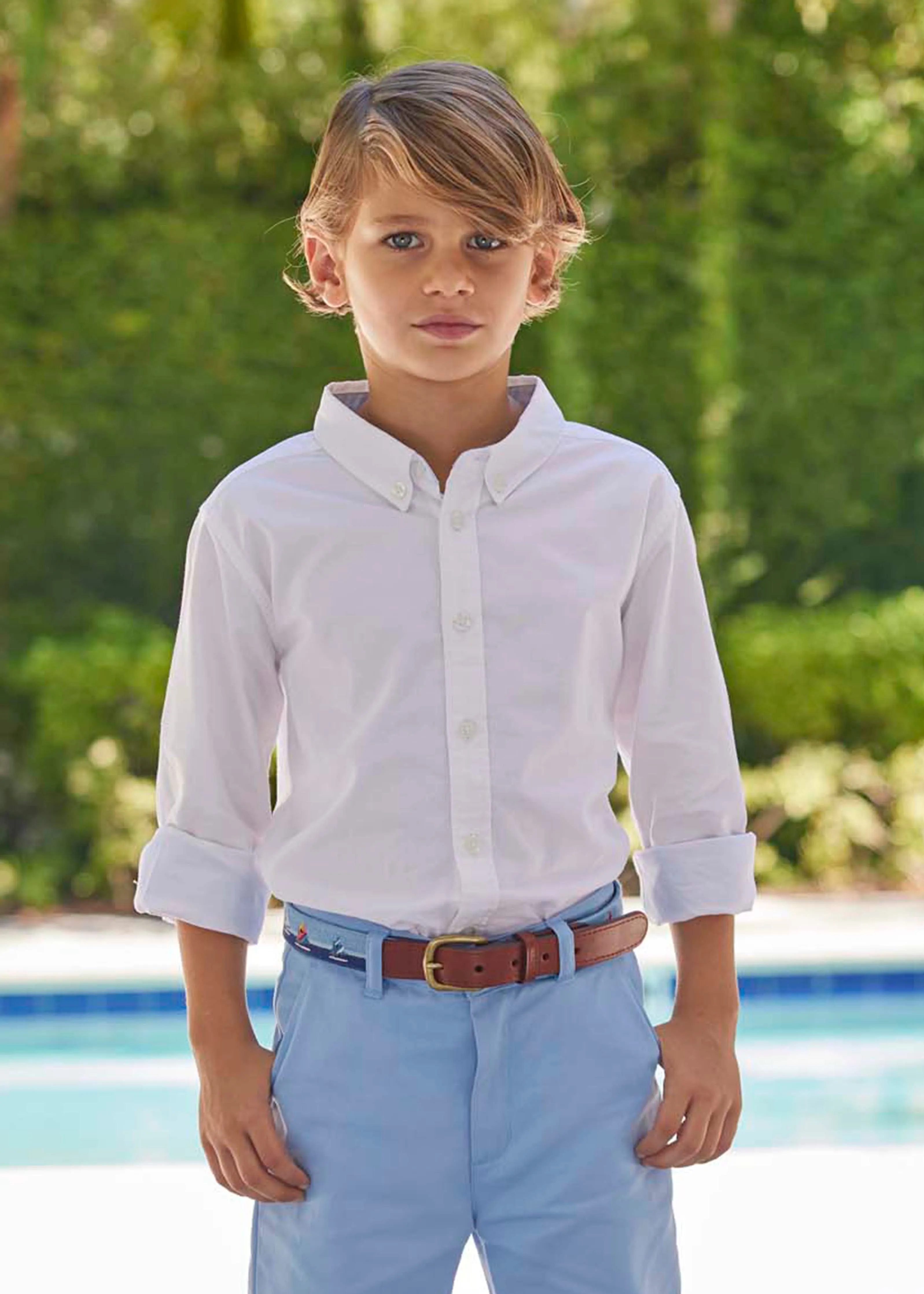 Button Down Shirt - White Oxford