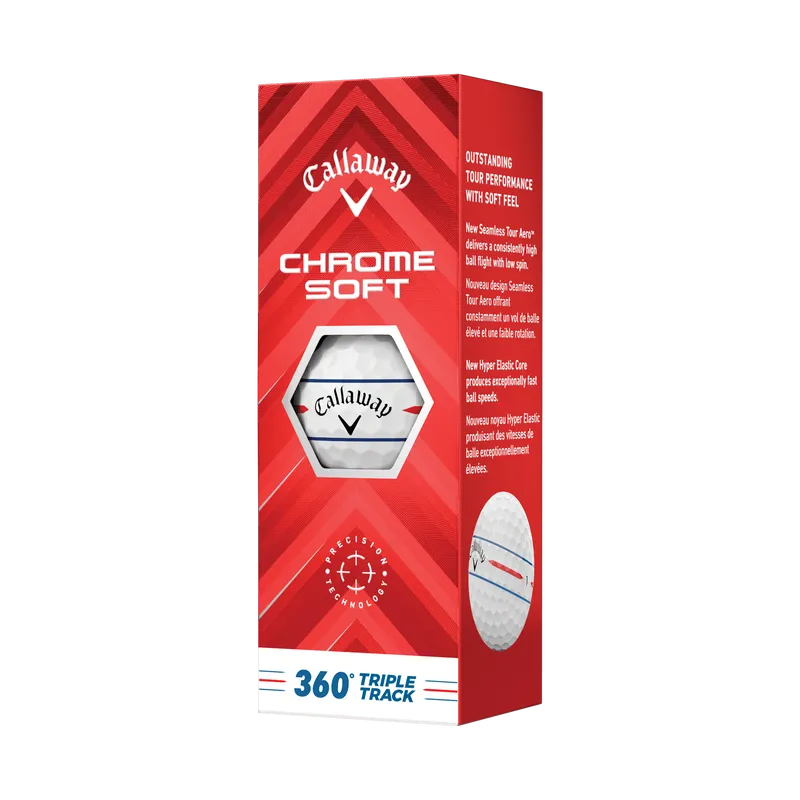 Callaway Chrome Soft 360 Triple Track Sleeve