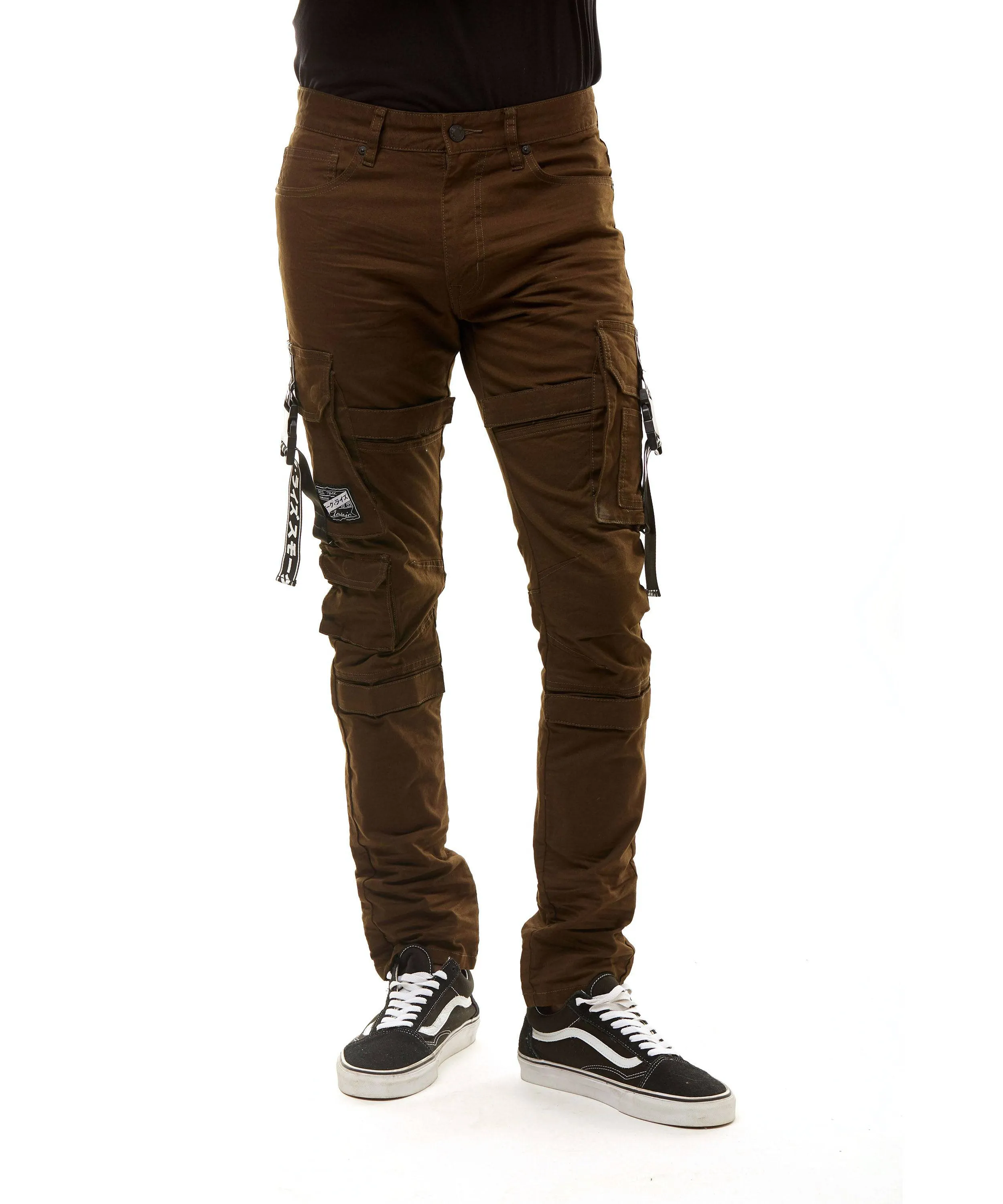 Cargo Utility Pants - Olive