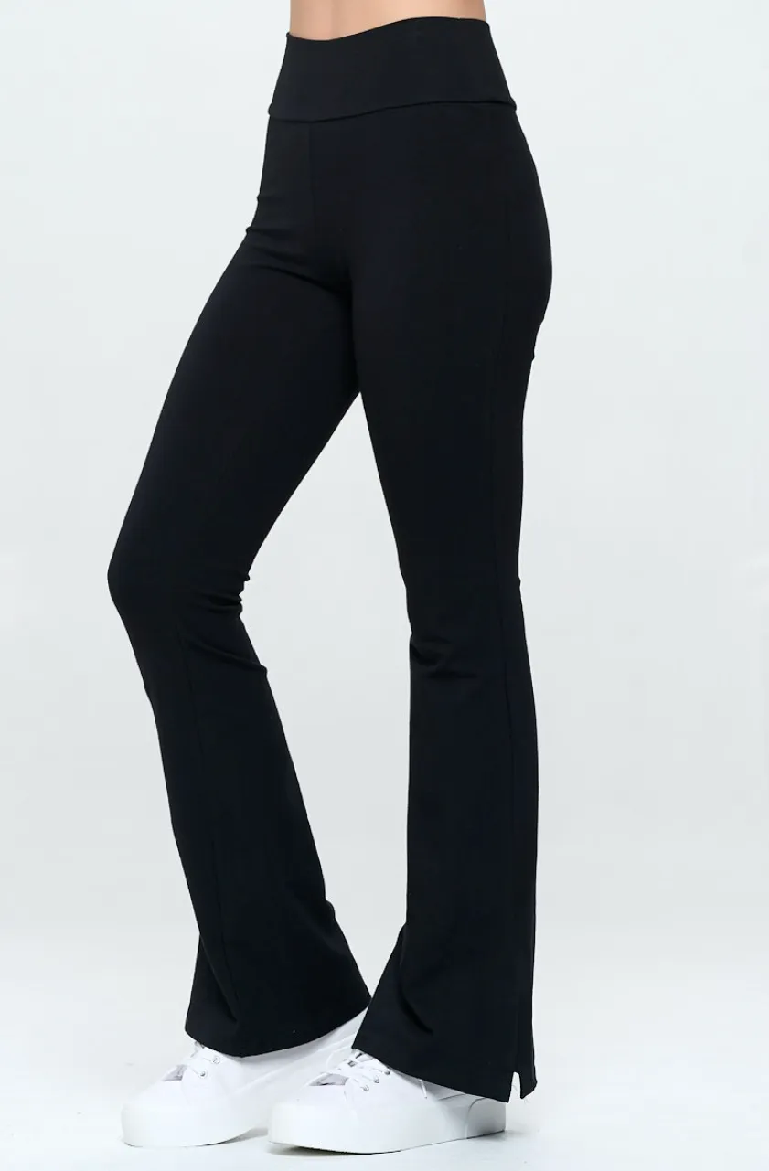 Carly Cotton Flare Leggings