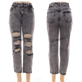 Casual Denim Ripped Jean