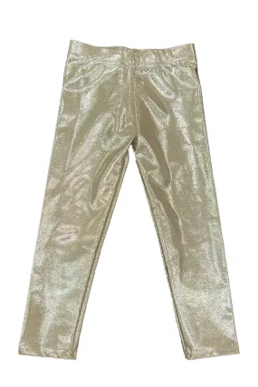 Champagne Lame Leggings