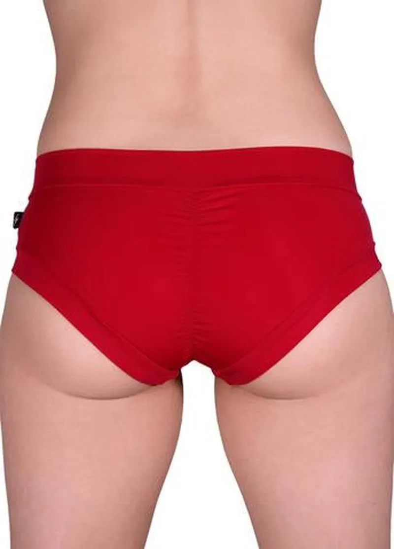 Cleo the Hurricane Essential Hot Pants - Red