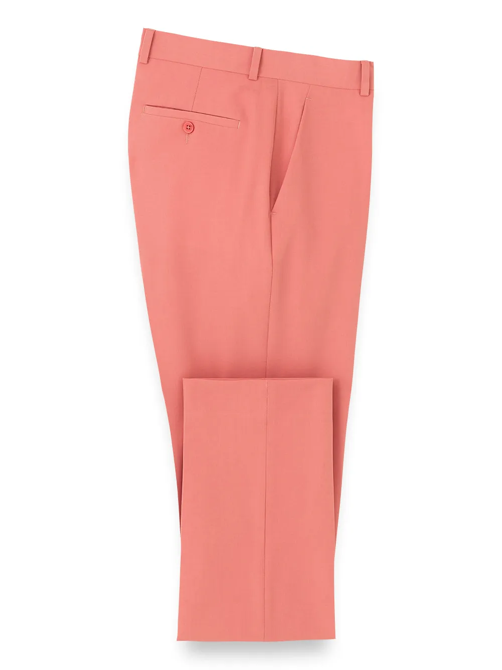 Comfort Stretch Travel Flat Front Pants