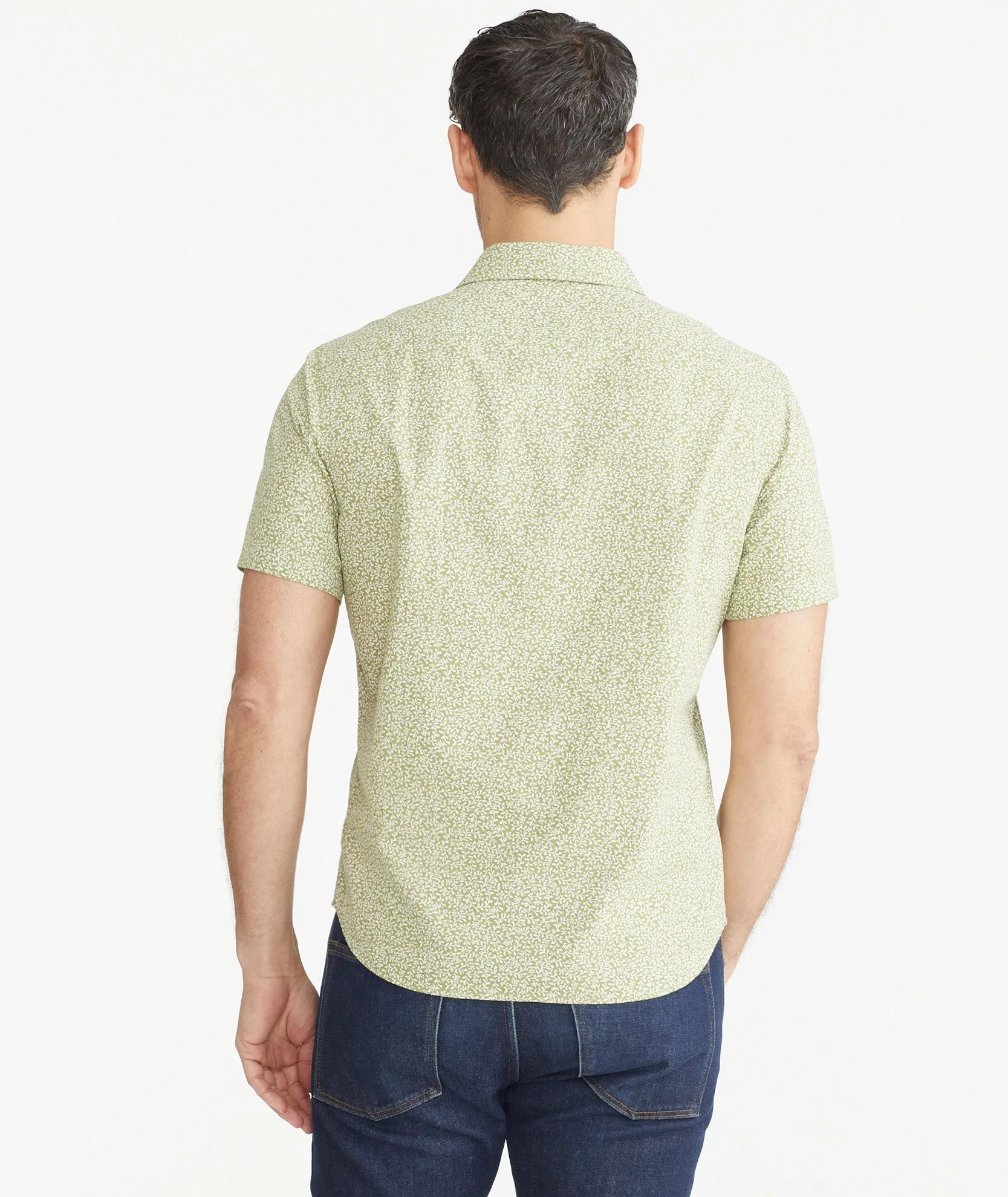 Cotton Short-Sleeve Byers Shirt