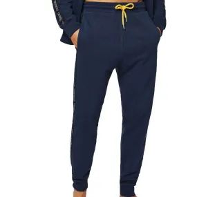 Diesel UMLB-PETER Sweatpants side stripe - Navy / Yellow