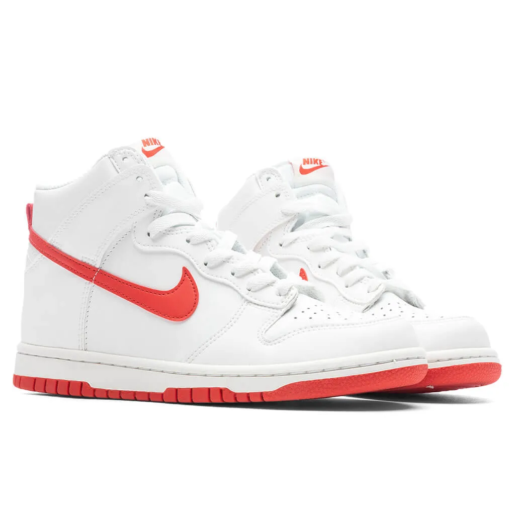 Dunk High (GS) - Summit/White/Track Red