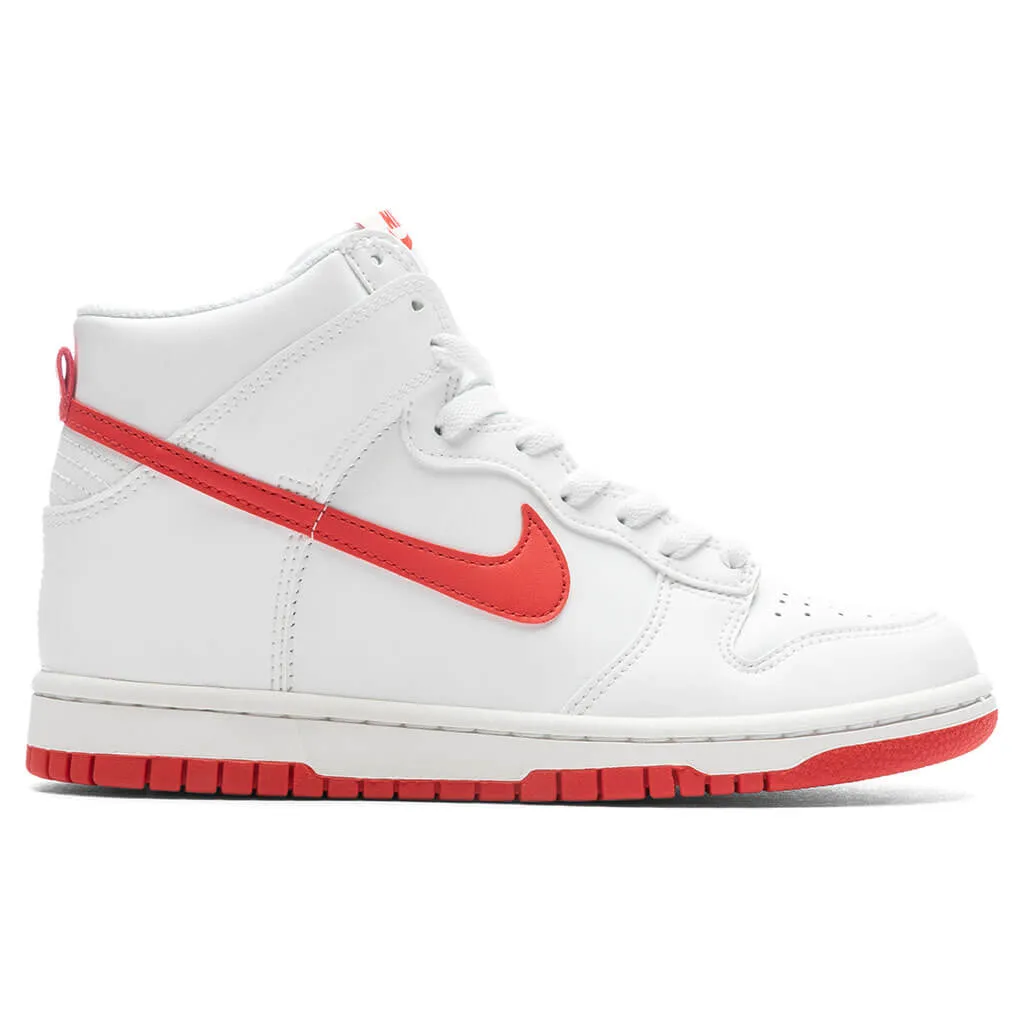 Dunk High (GS) - Summit/White/Track Red