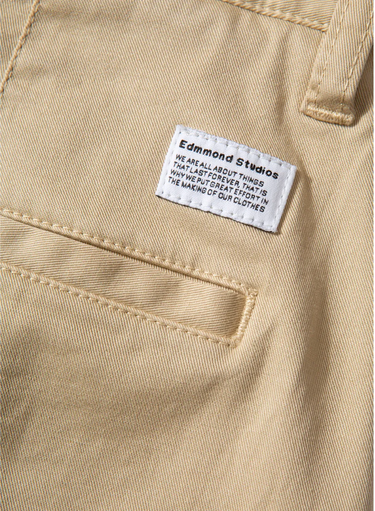 Edmmond Studios Plain Chino - Beige