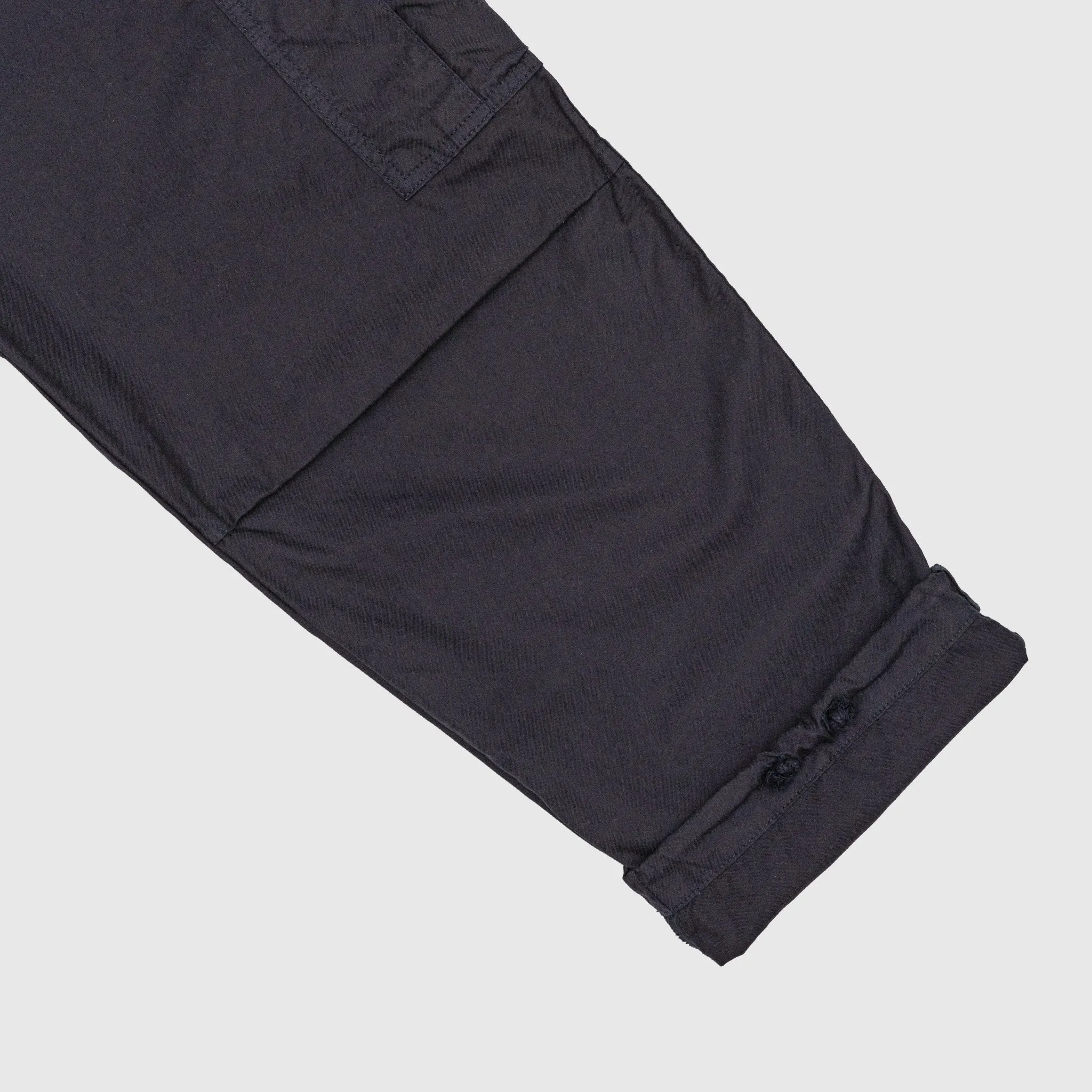 GABARDINE COTTON CARGO PANTS