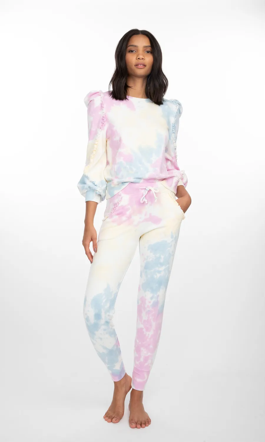 Generation Love pastel tie dye Kate sweatpants