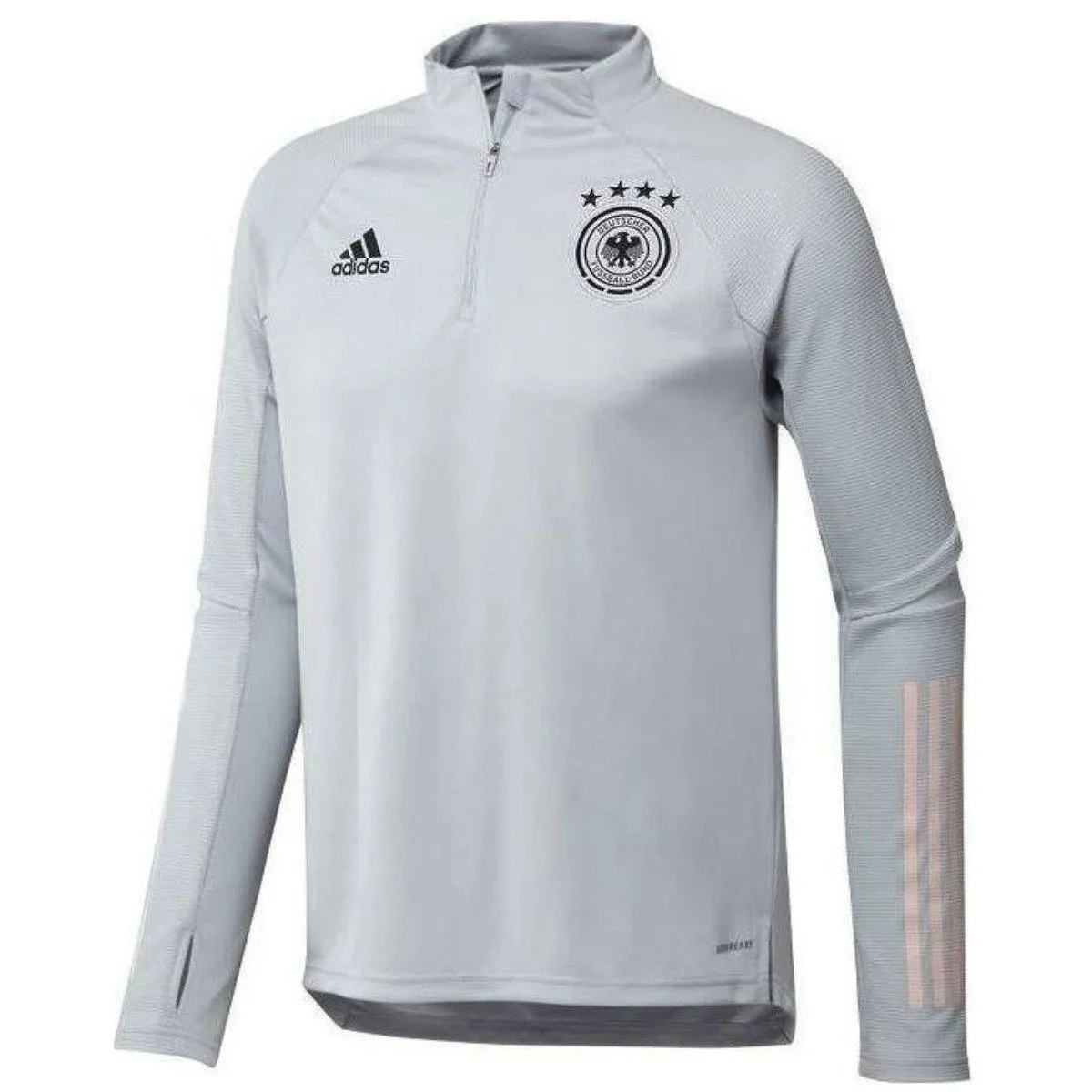 Germany light grey training technical Soccer tracksuit 2020 - Adidas