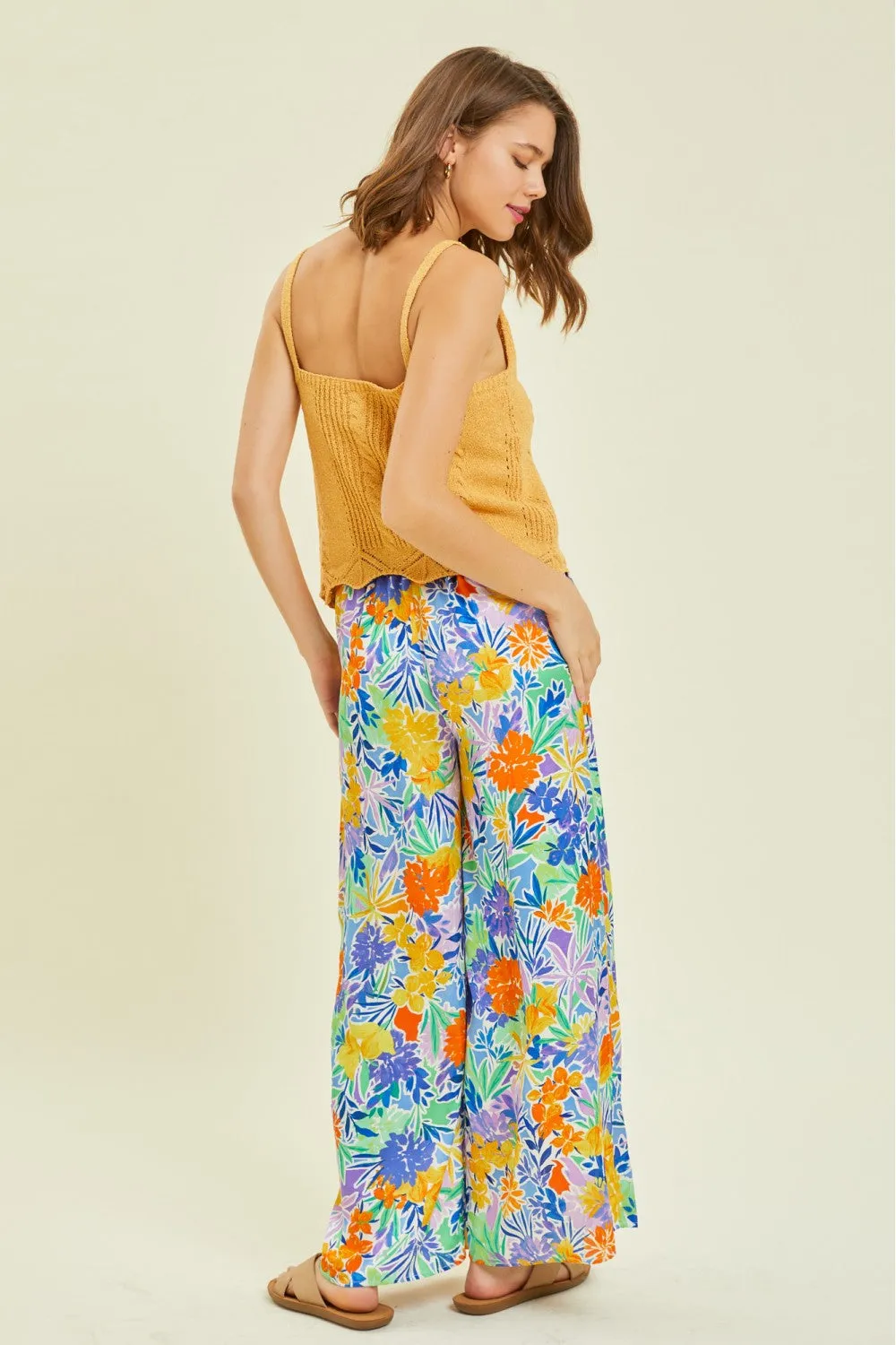 Heyson Tropical Wide Leg Pants - PREORDER