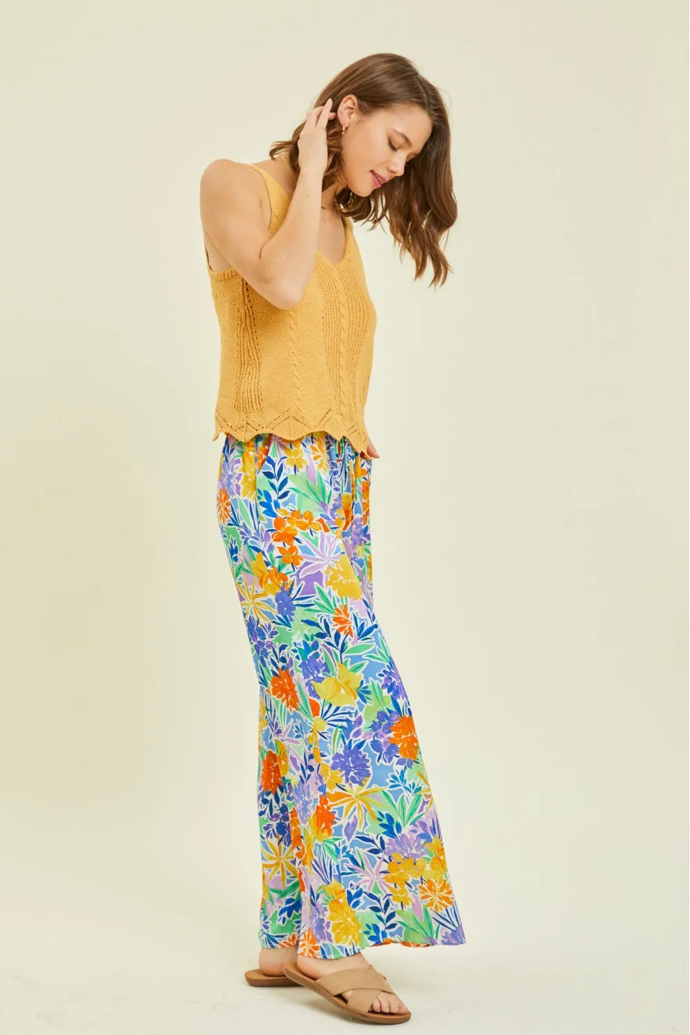 Heyson Tropical Wide Leg Pants - PREORDER