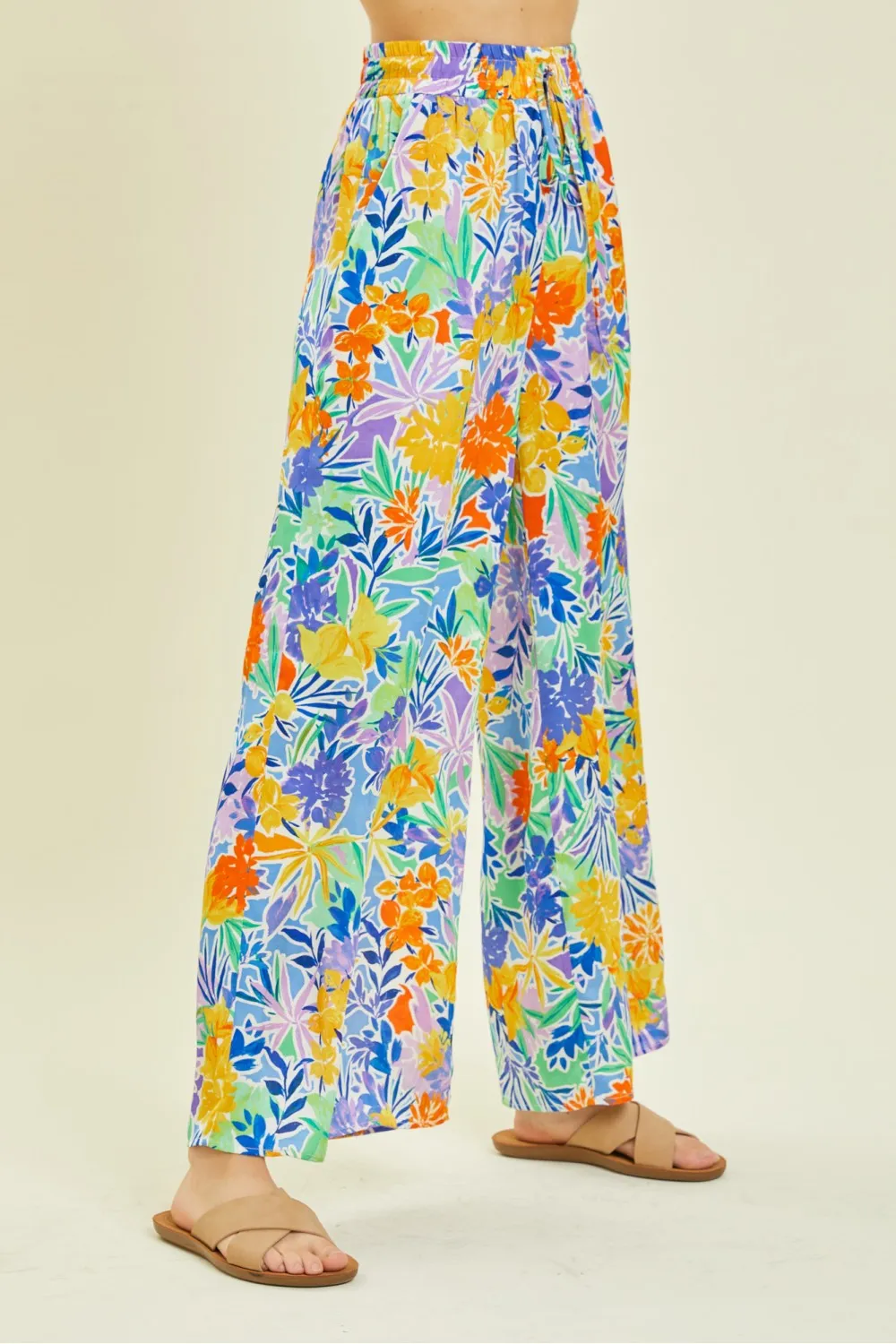 Heyson Tropical Wide Leg Pants - PREORDER