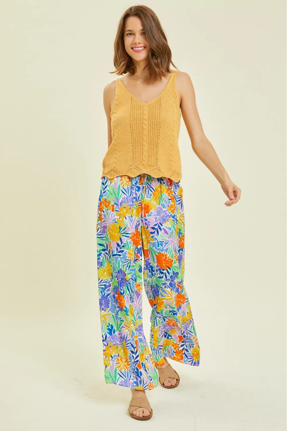 Heyson Tropical Wide Leg Pants - PREORDER