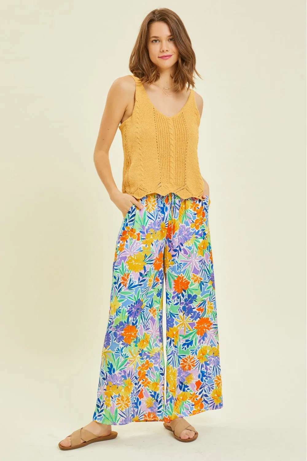 Heyson Tropical Wide Leg Pants - PREORDER