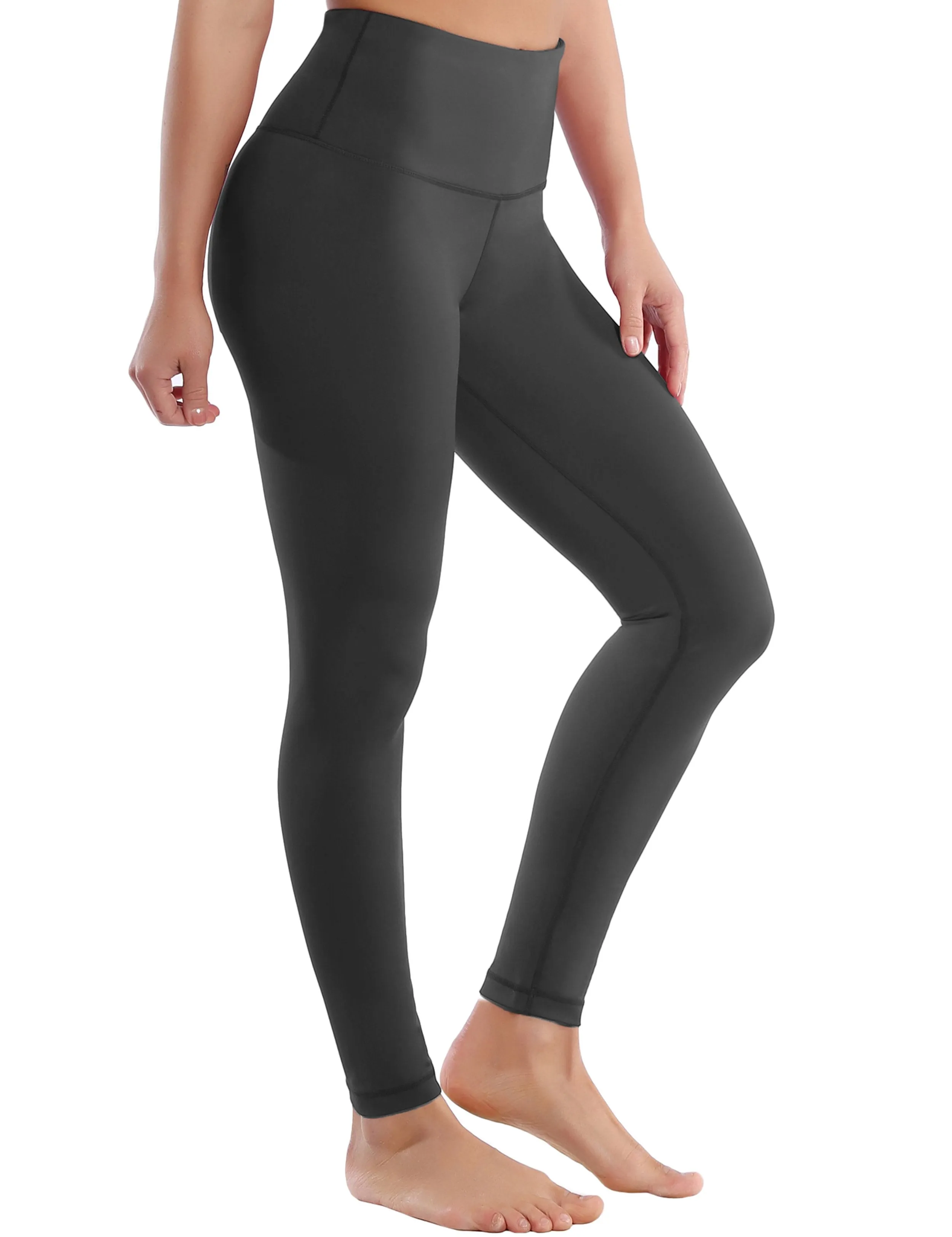 High Waist yogastudio Pants shadowcharcoal ins_yogastudio