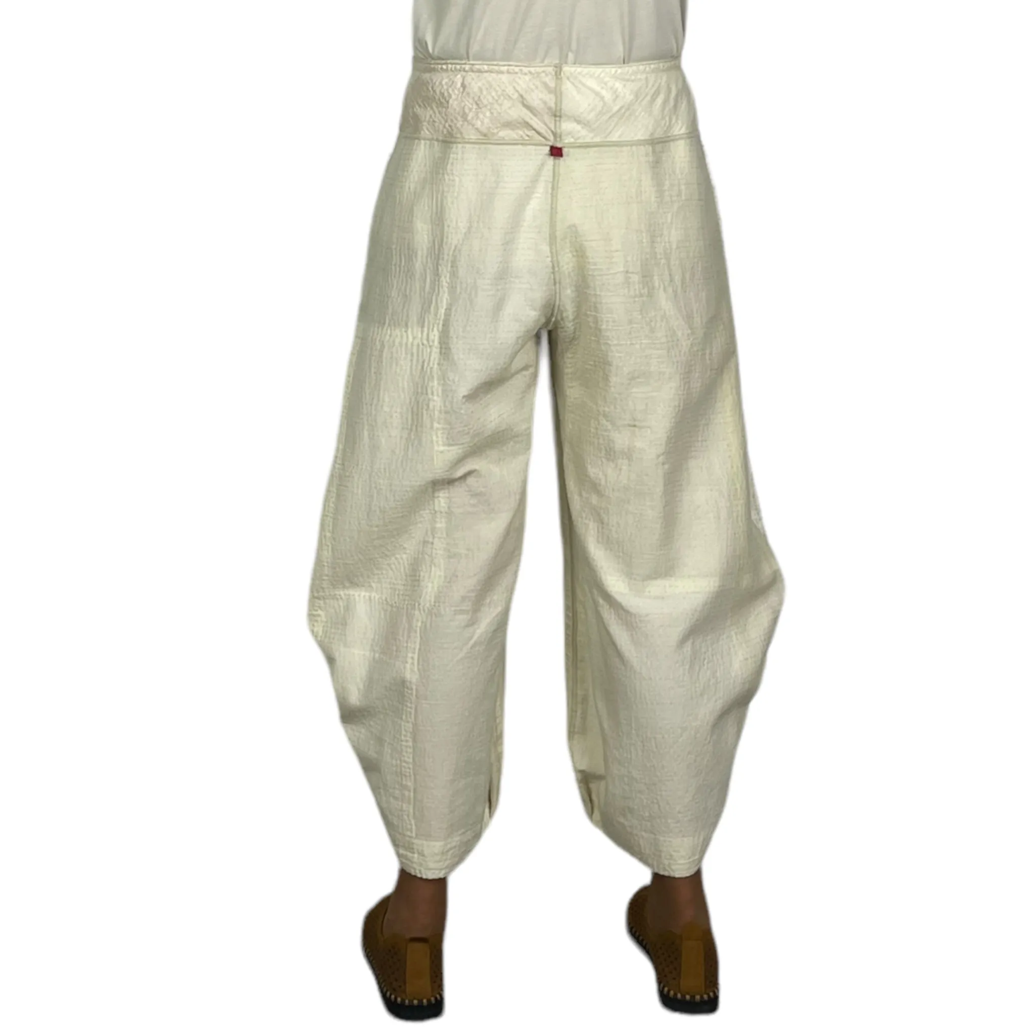 JAIPUR WHITE KANTHA HAREM PANTS