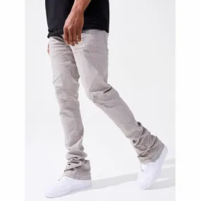 Jordan Craig Martin Stacked Tribeca Twill Pants (Light Grey) JTF956R