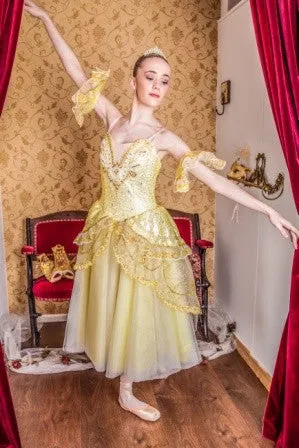 Just Ballet Gold dress - Hire only