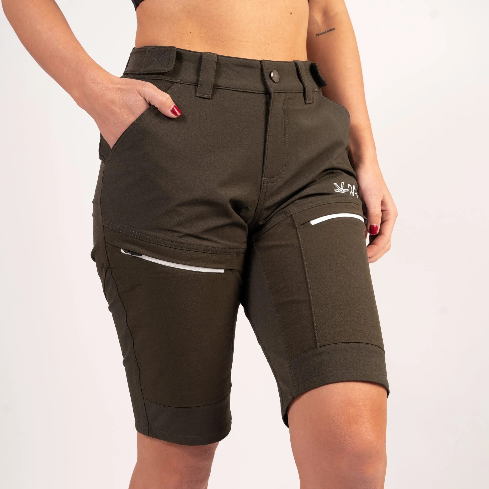 Khaki Wilderness Hiking Shorts