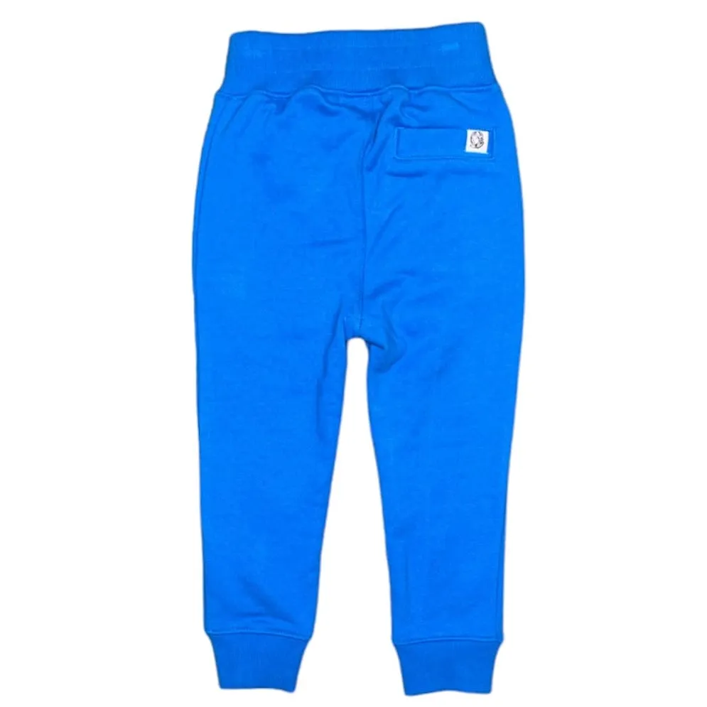 Kids Billionaire Boys Club BB Straight Font Jogger (Blue Aster) 813-8103