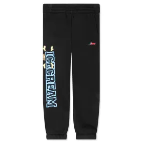 Kid's Bones Sweatpant - Black