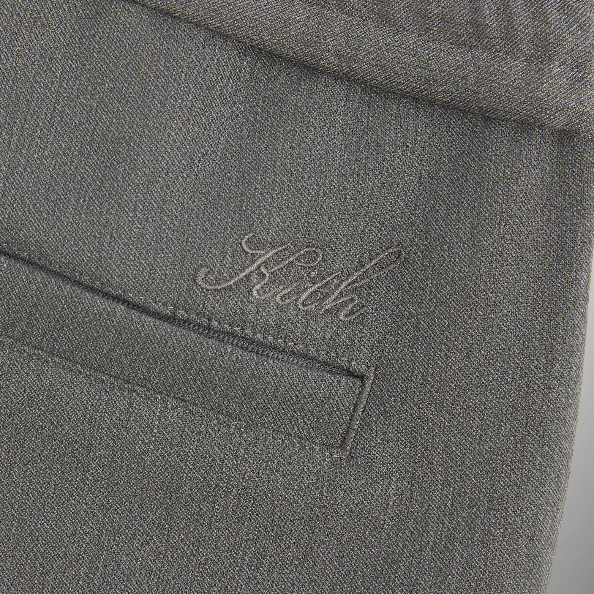 Kith Double Weave Barrow Pant - Medium Heather Grey