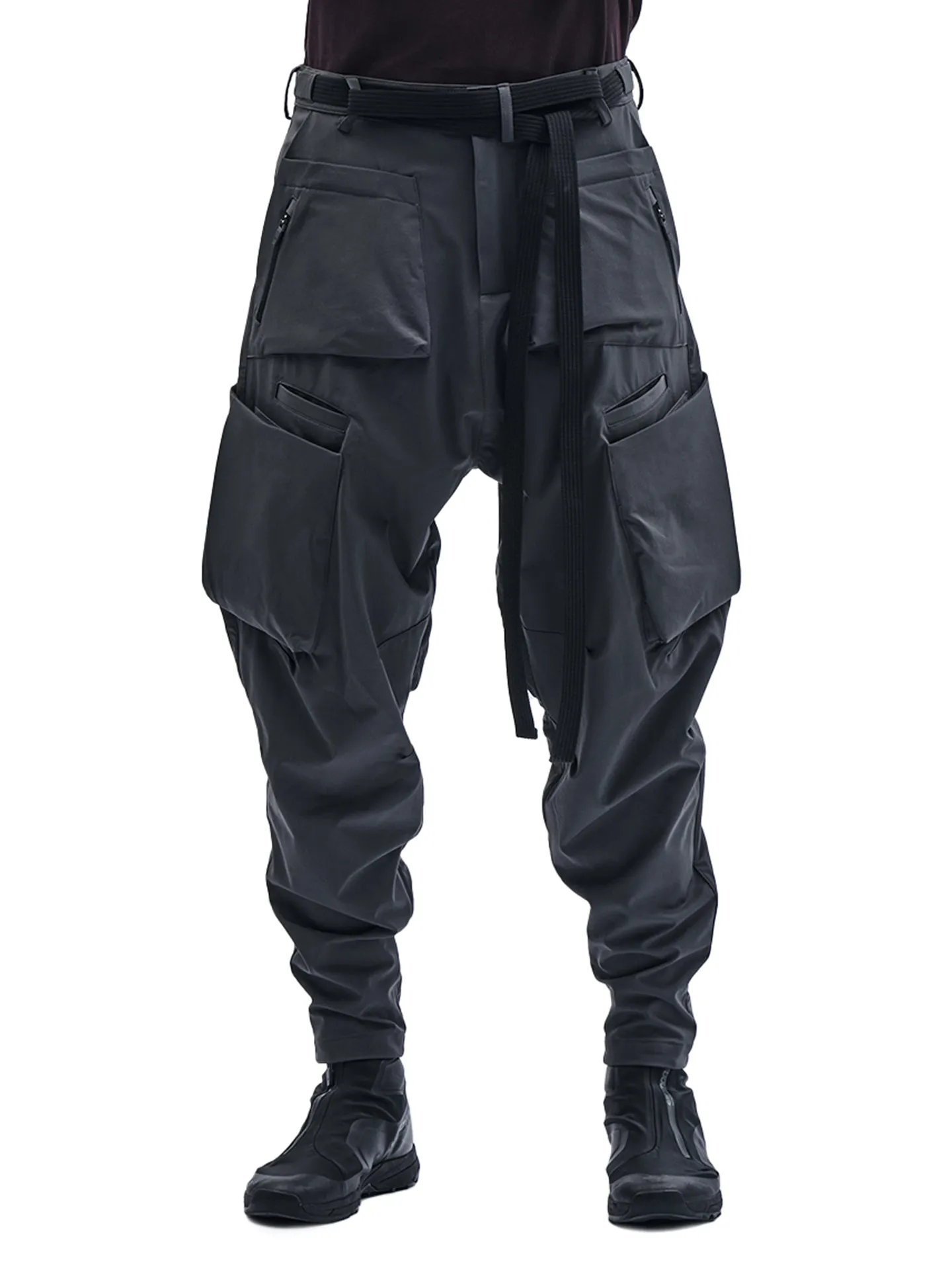 loratu cargo pants schoeller dryskin iron grey