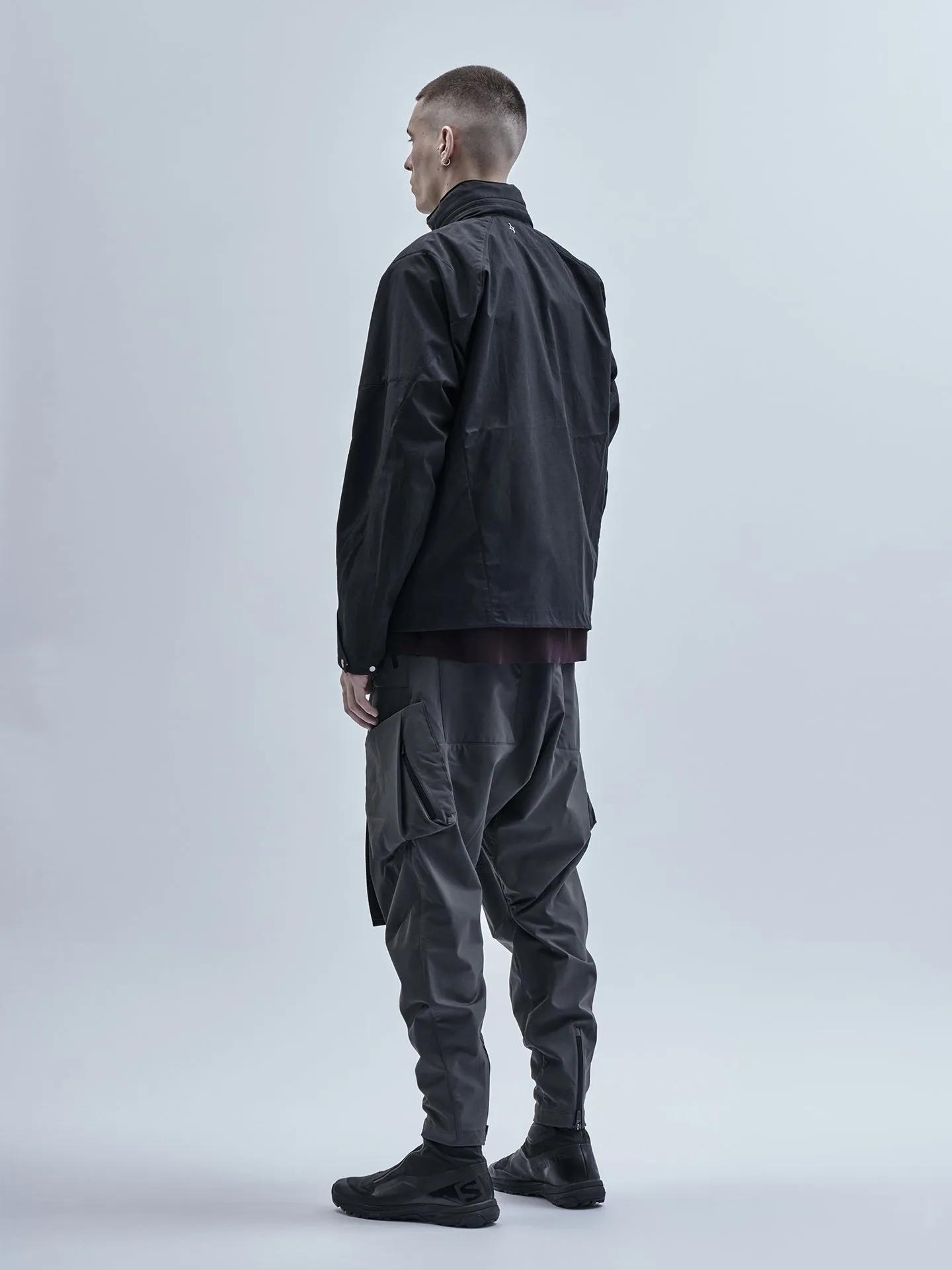 loratu cargo pants schoeller dryskin iron grey