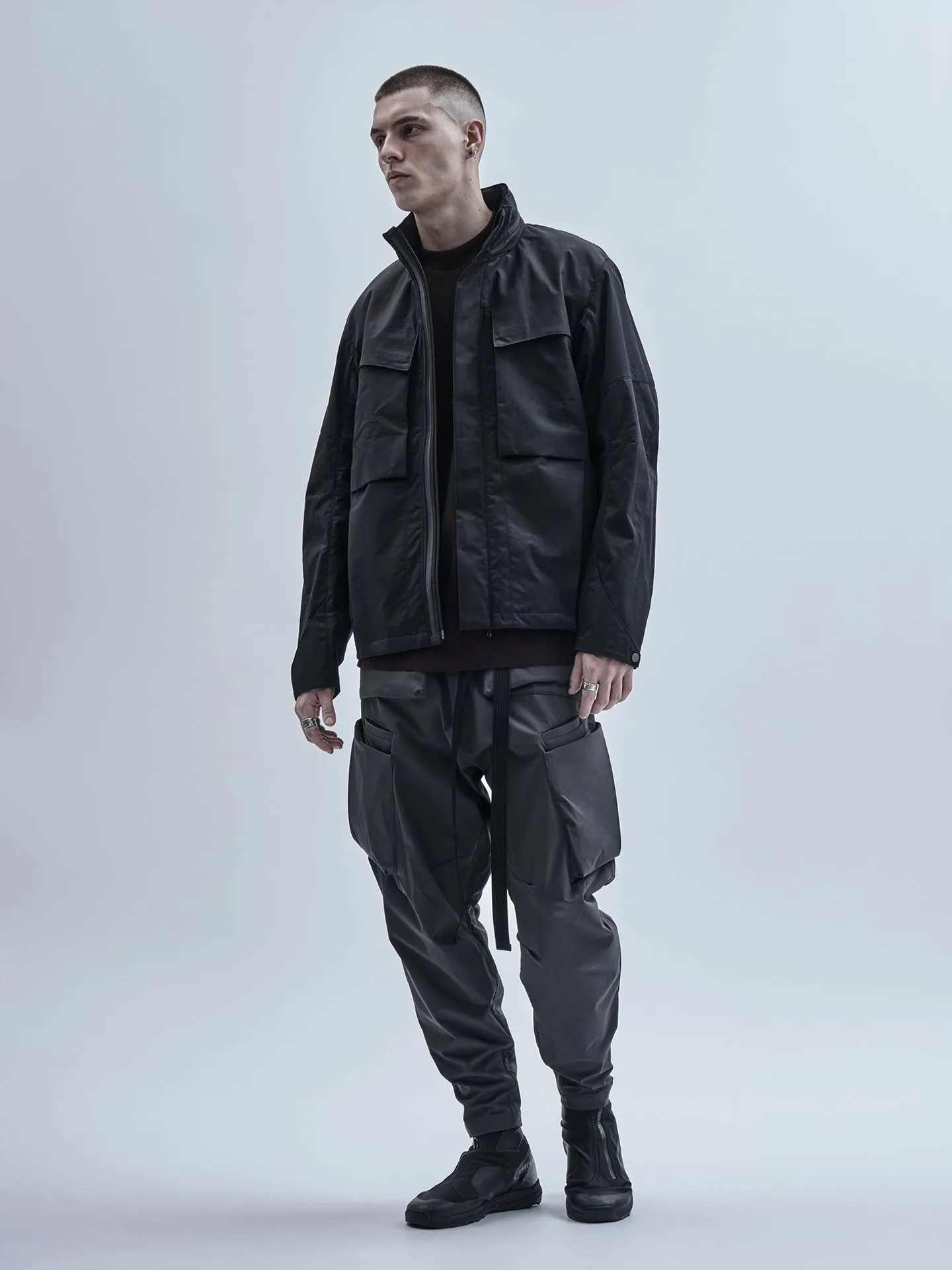 loratu cargo pants schoeller dryskin iron grey