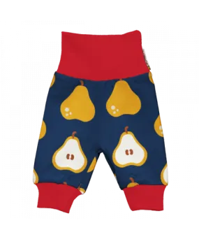 Maxomorra Garden Pear Doll Rib Pants