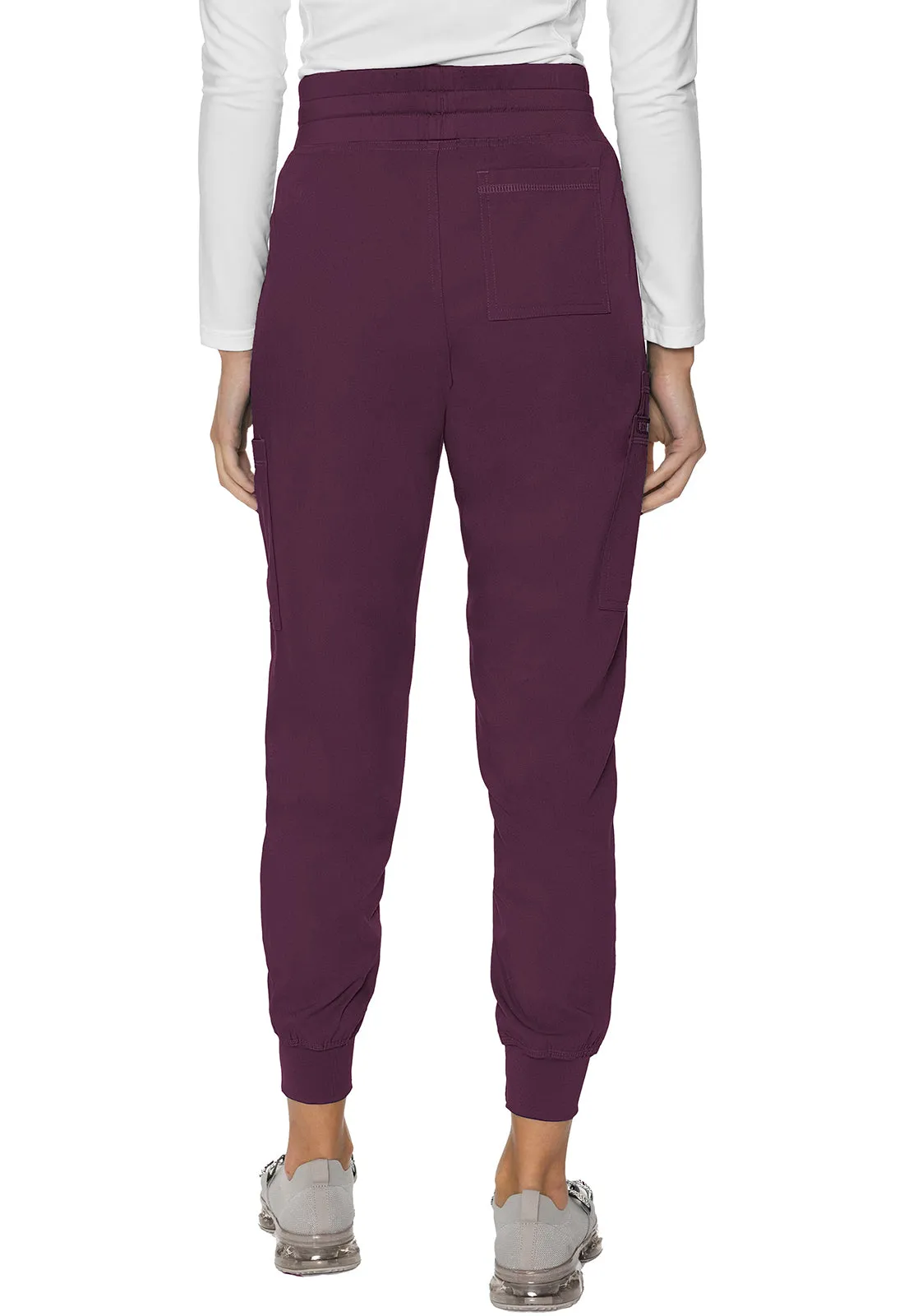 Med Couture Touch 7705 Women's Double Cargo Jogger Pant - PETITE